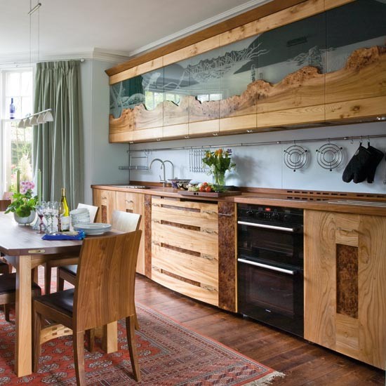 Кухня из дерева: 60+ фото примеров, выбор стиля и мебели, плюсы и минусы