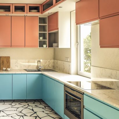 визуализация интерьера кухни