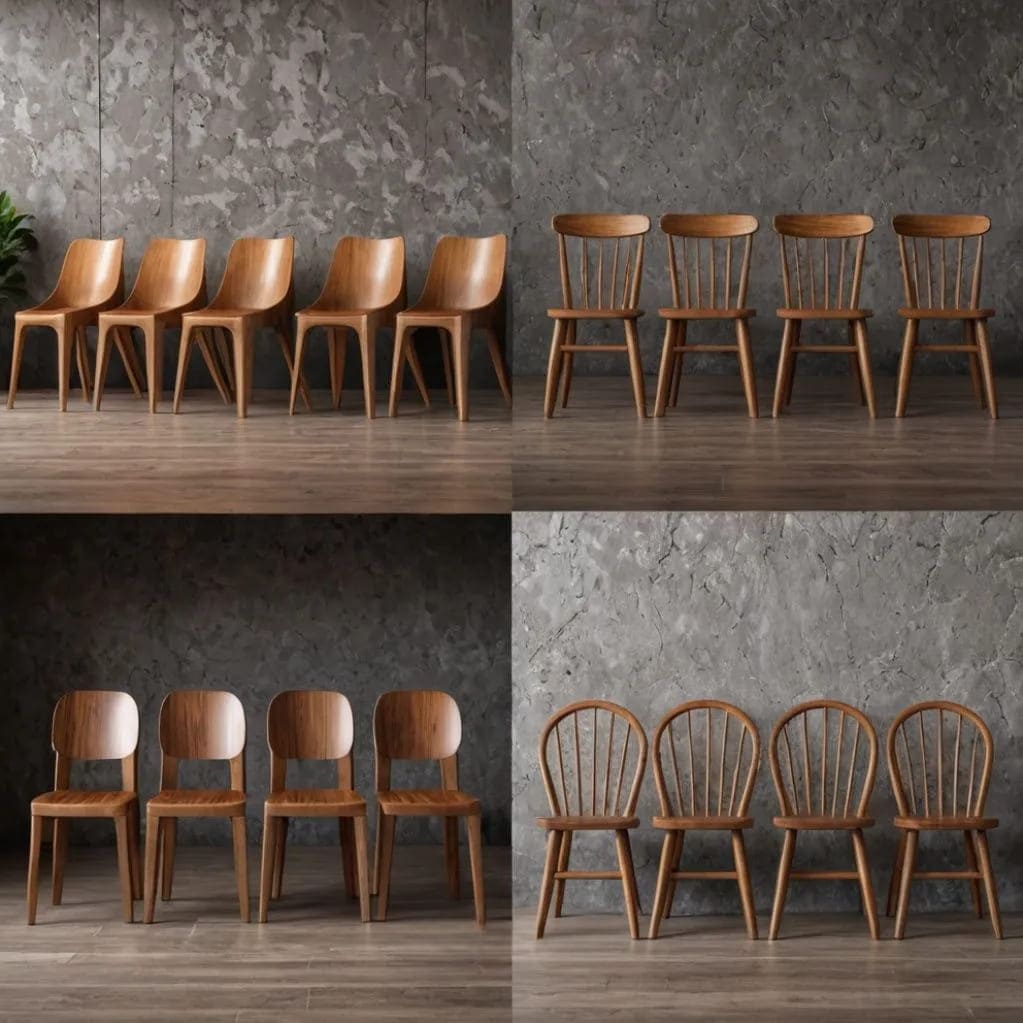 CG против ИИ стулья